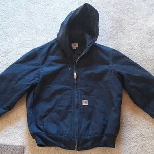 Black Mens Carhartt Jacket